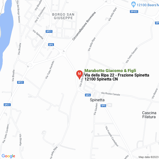 apri la mappa di Marabotto Giacomo & Figli