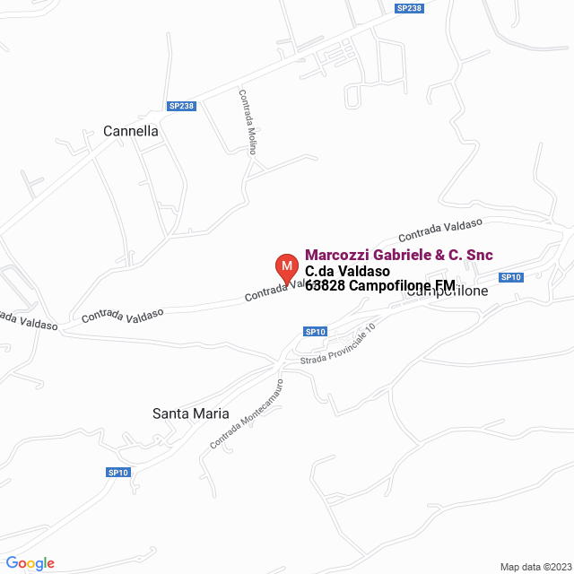 apri la mappa di Marcozzi Gabriele & C. Snc