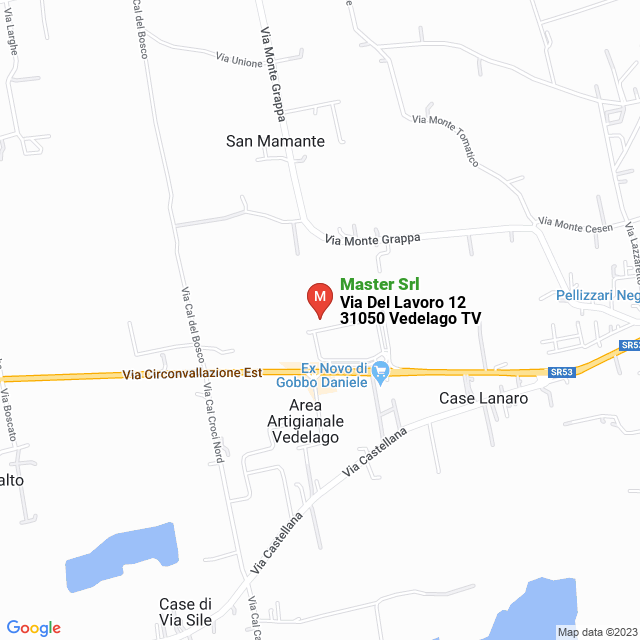 apri la mappa di Master Srl