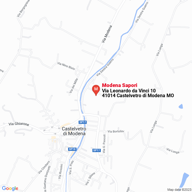 apri la mappa di Modena Sapori