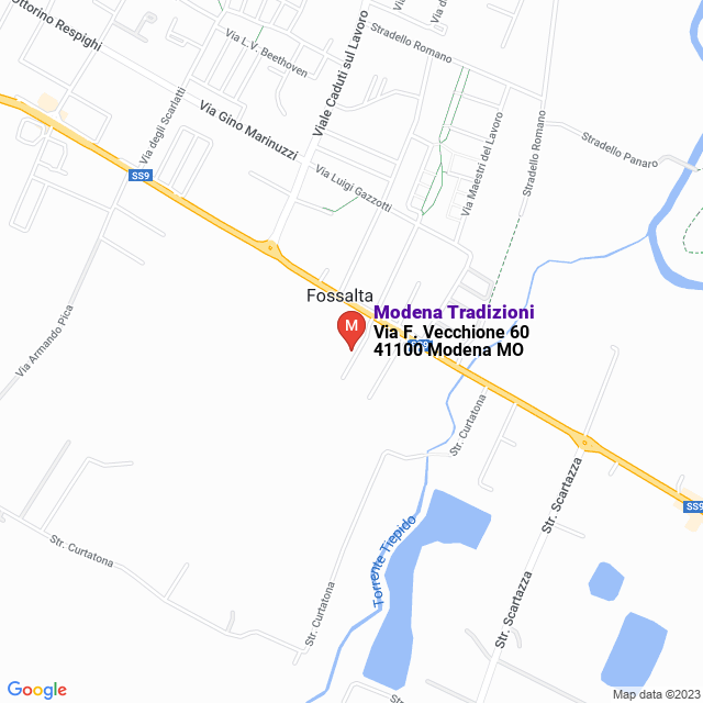 apri la mappa di Modena Tradizioni