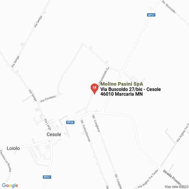 apri la mappa di Molino Pasini SpA