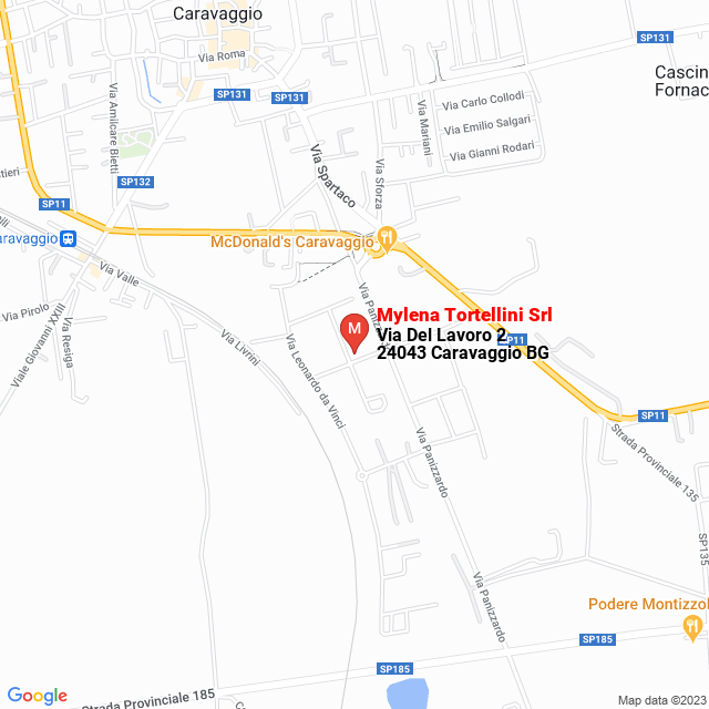 apri la mappa di Mylena Tortellini Srl