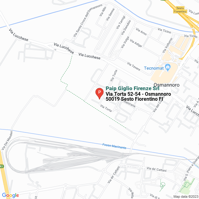 apri la mappa di Paip Giglio Firenze Srl