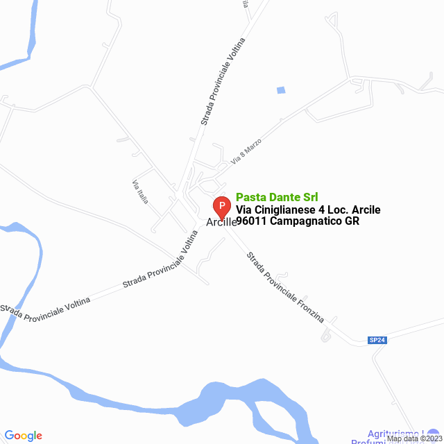apri la mappa di Pasta Dante Srl