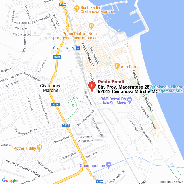 apri la mappa di Pasta Ercoli