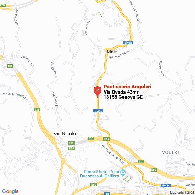 apri la mappa di Pasticceria Angeleri