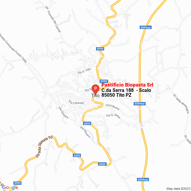 apri la mappa di Pastificio Biopasta Srl
