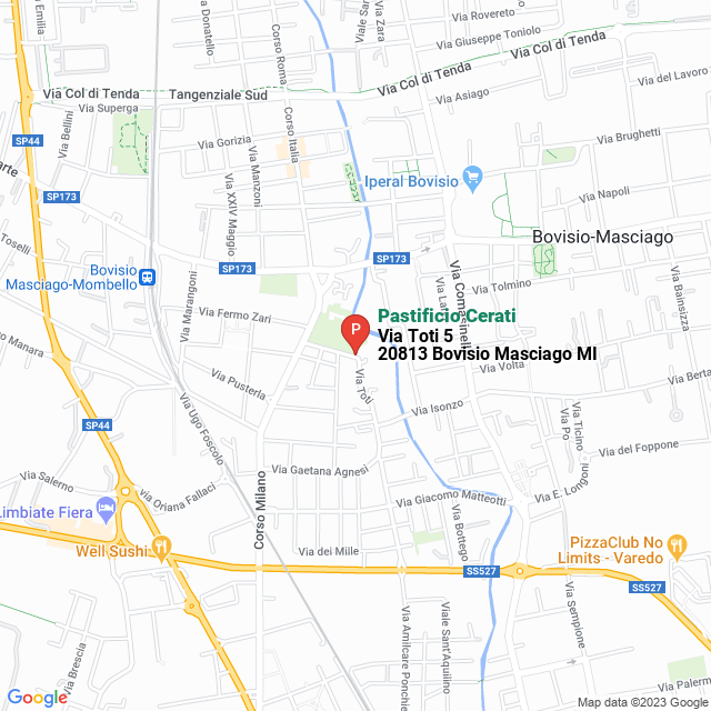 apri la mappa di Pastificio Cerati