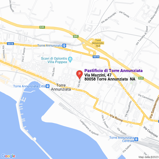 apri la mappa di Pastificio di Torre Annunziata