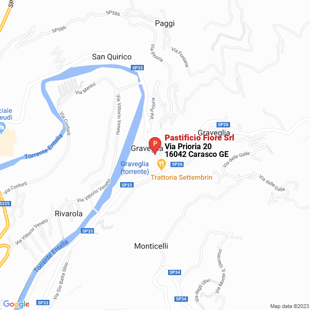 apri la mappa di Pastificio Fiore Srl