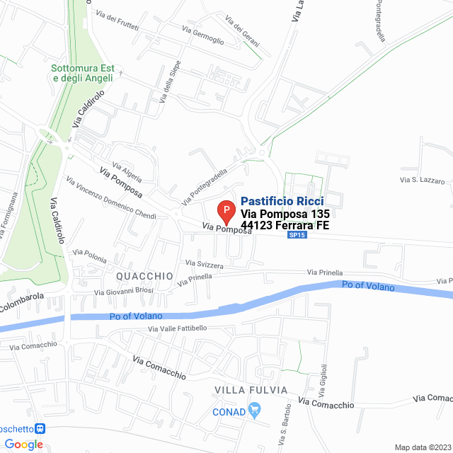 apri la mappa di Pastificio Ricci