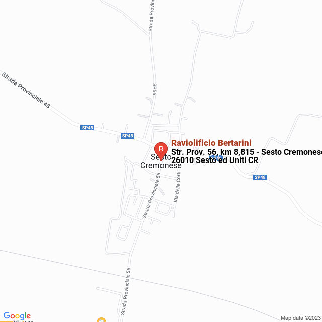 apri la mappa di Raviolificio Bertarini