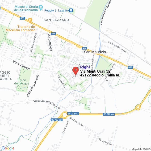 apri la mappa di Righi