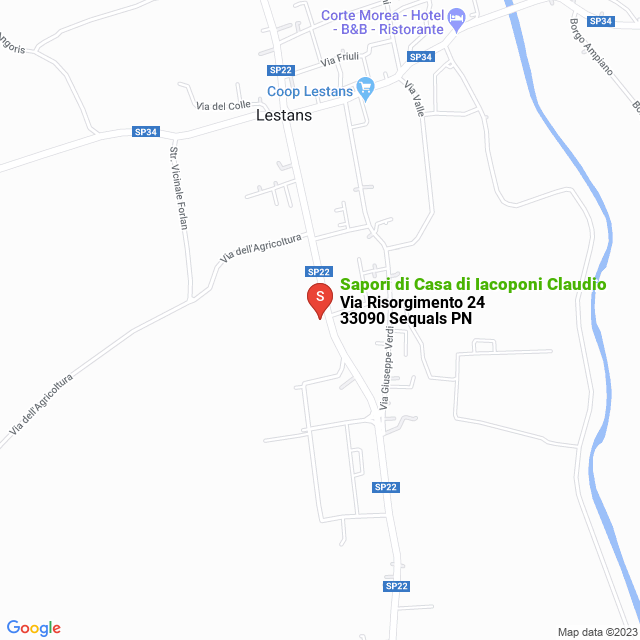 apri la mappa di Sapori di Casa di Iacoponi Claudio
