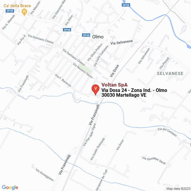 apri la mappa di Voltan SpA