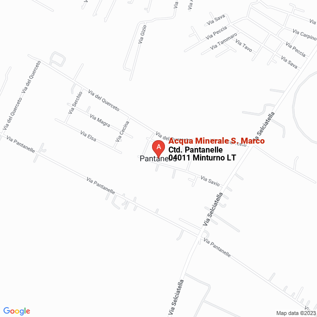 apri la mappa di Acqua Minerale S. Marco