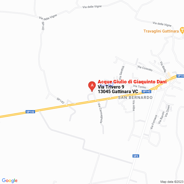 apri la mappa di Acque Giulio di Giaquinto Dani