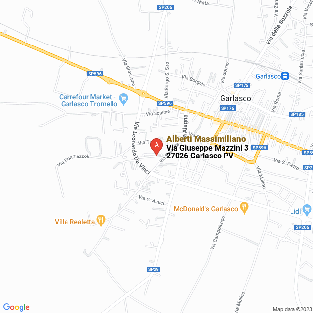 apri la mappa di Alberti Massimiliano