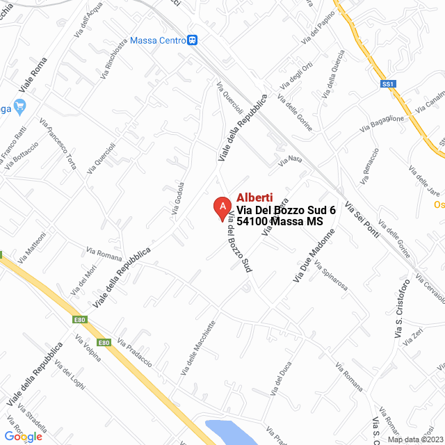 apri la mappa di Alberti