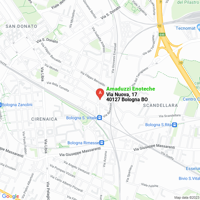 apri la mappa di Amaduzzi Enoteche