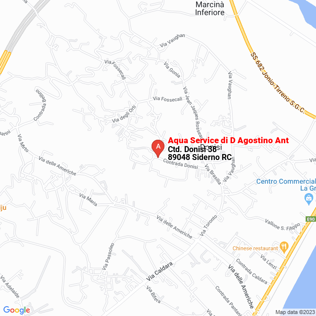 apri la mappa di Aqua Service di D Agostino Ant