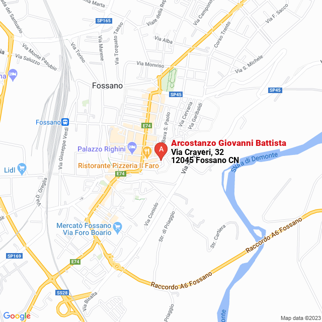 apri la mappa di Arcostanzo Giovanni Battista