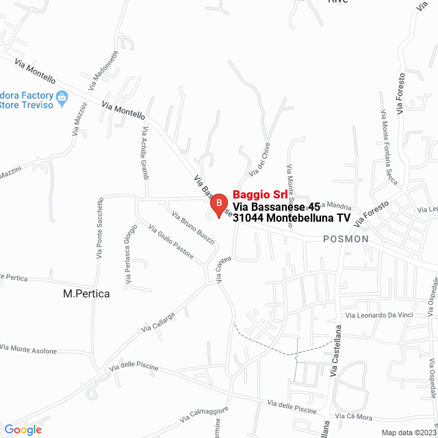 apri la mappa di Baggio Srl