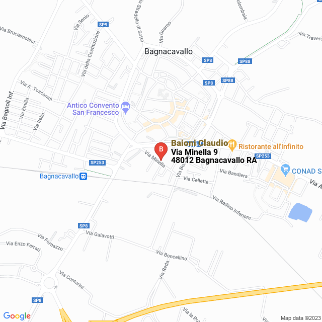 apri la mappa di Baioni Claudio