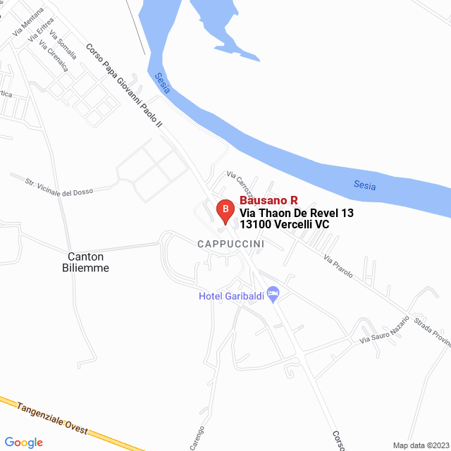 apri la mappa di Bausano R