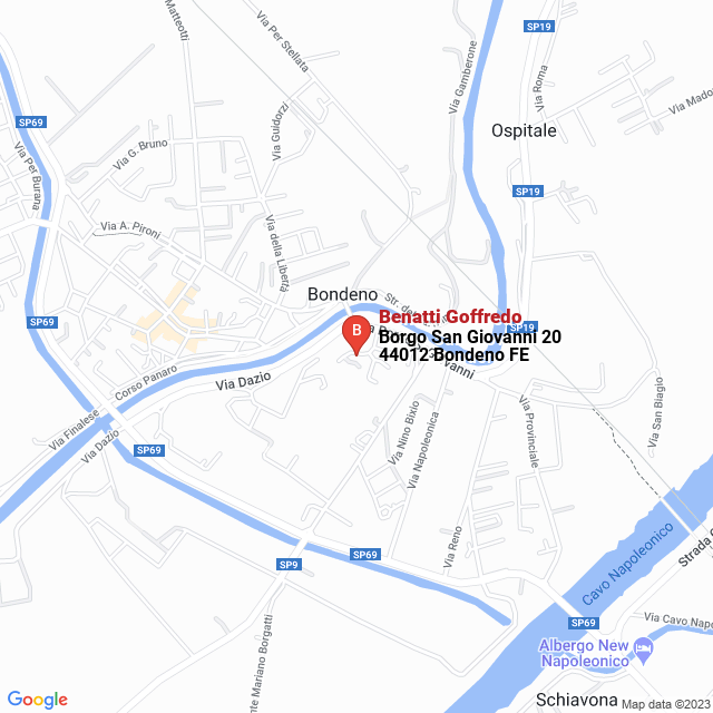 apri la mappa di Benatti Goffredo