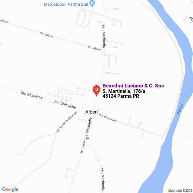 apri la mappa di Benedini Luciano & C. Snc