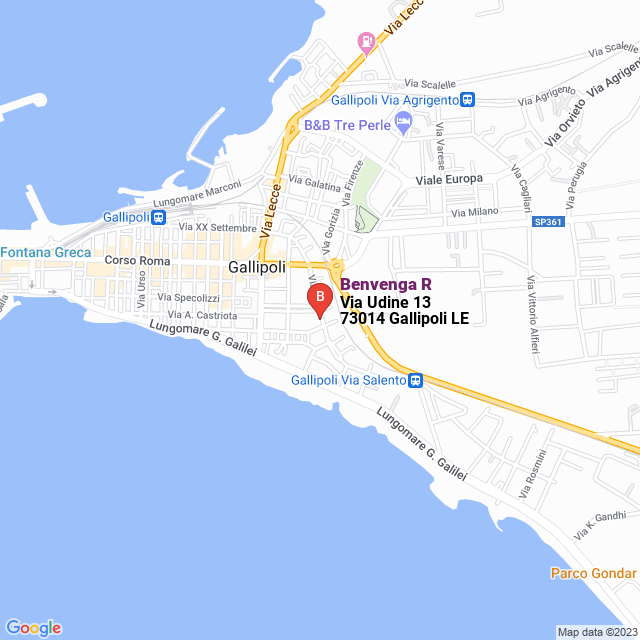 apri la mappa di Benvenga R