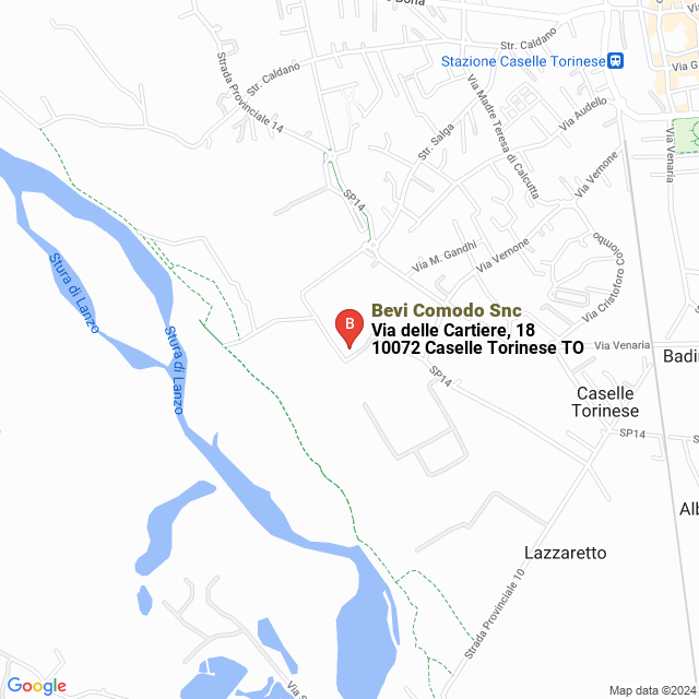 apri la mappa di Bevi Comodo Snc