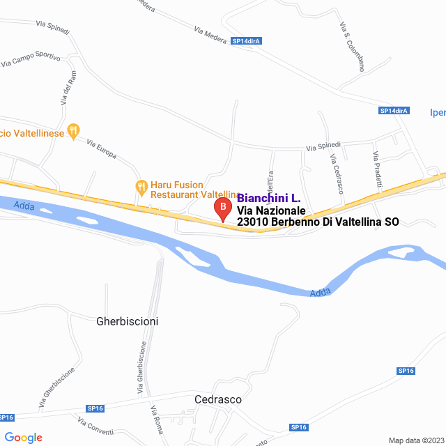 apri la mappa di Bianchini L.