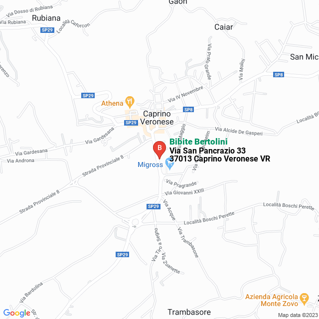 apri la mappa di Bibite Bertolini