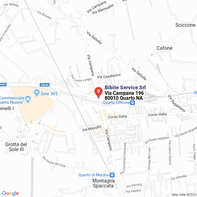 apri la mappa di Bibite Service Srl