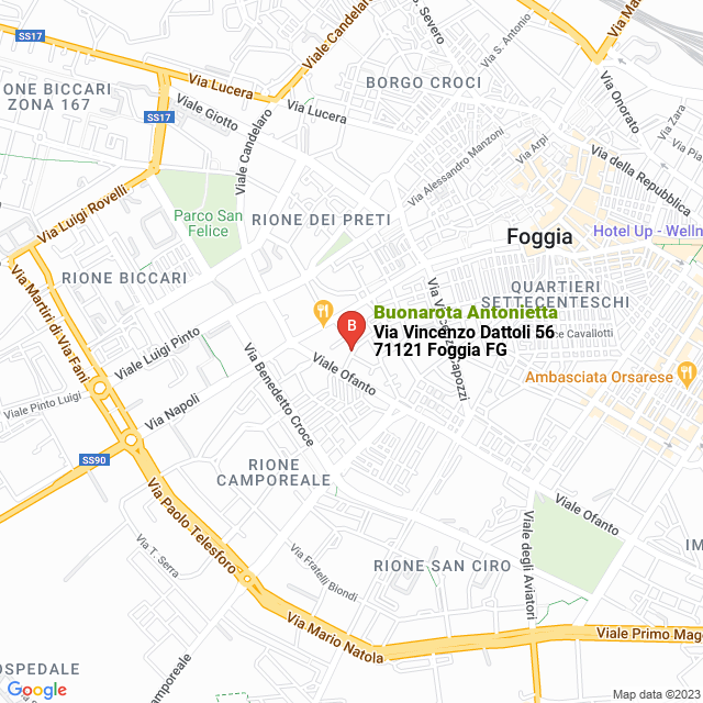 apri la mappa di Buonarota Antonietta