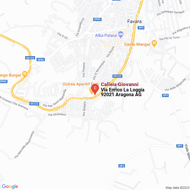 apri la mappa di Calleia Giovanni