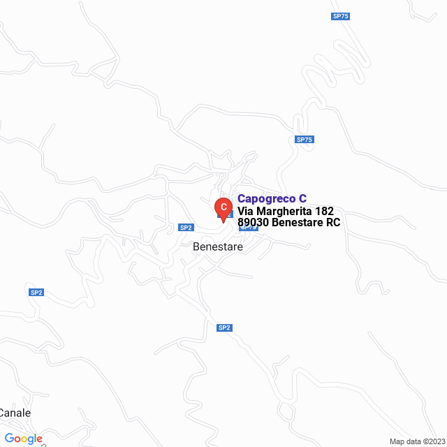 apri la mappa di Capogreco C