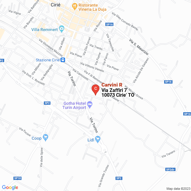 apri la mappa di Carvini R