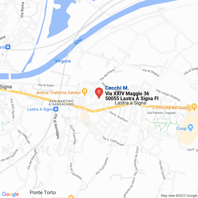 apri la mappa di Cecchi M.