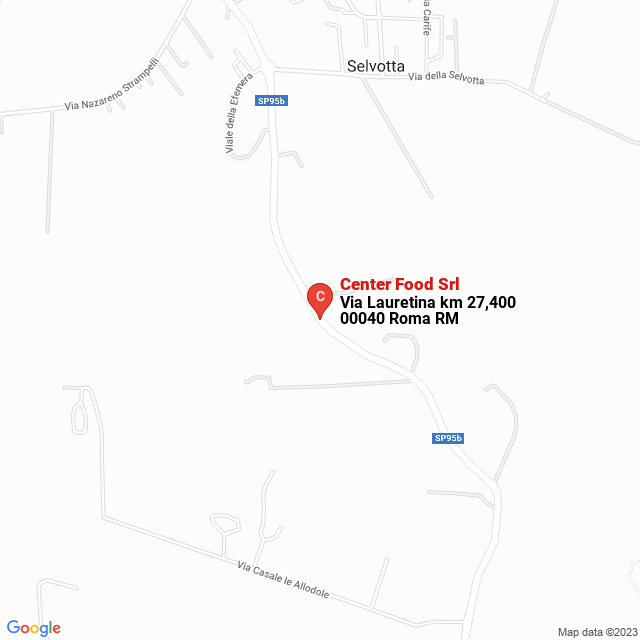 apri la mappa di Center Food Srl
