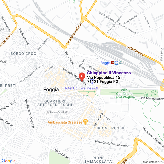 apri la mappa di Chiappinelli Vincenzo