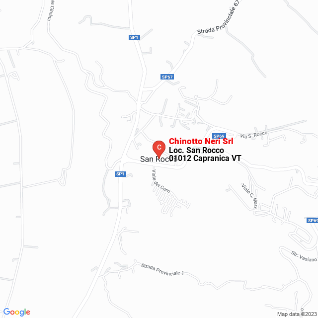 apri la mappa di Chinotto Neri Srl