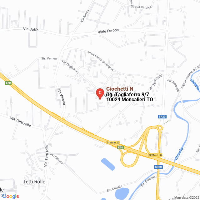 apri la mappa di Ciochetti N