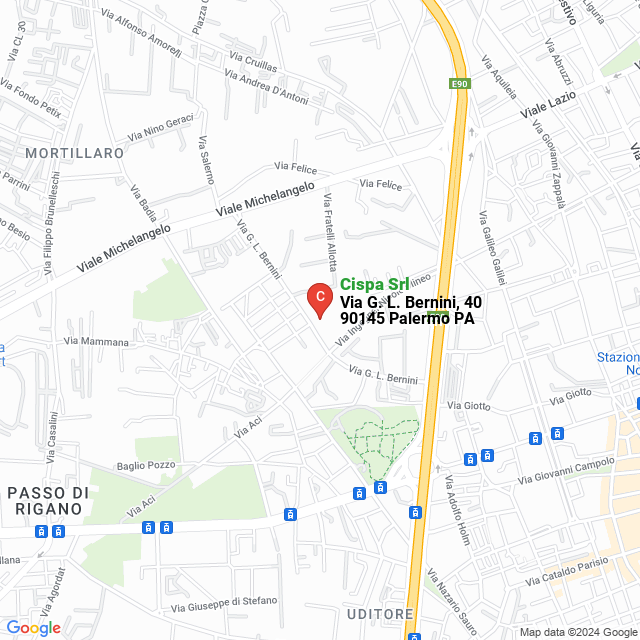 apri la mappa di Cispa Srl