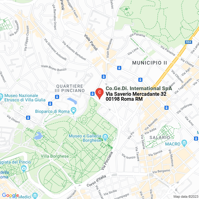 apri la mappa di Co.Ge.Di. International SpA