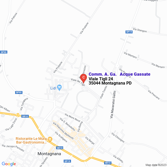 apri la mappa di Comm. A. Ga. - Acque Gassate