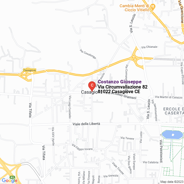 apri la mappa di Costanzo Giuseppe